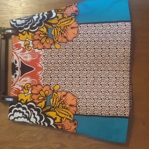 Express Colorful Lined Miniskirt 4